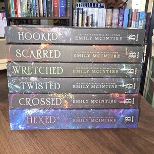 Never After Series By Emily McIntire Complete 6 Book Set